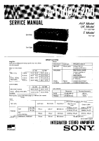 Sony TA-F200 - Service Manual 